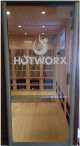 HOTWORX Glass Door